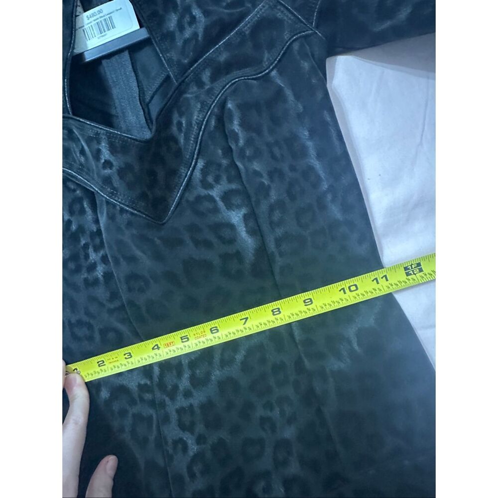 NWT Trashy Matte Black Leopard Print Widow Catsui… - image 7